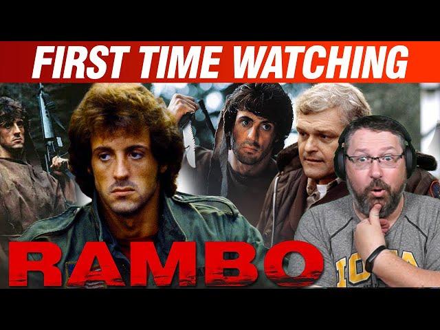 First Time Watching | Rambo First Blood (1984) | Movie Reaction #sylvesterstallone #rambo