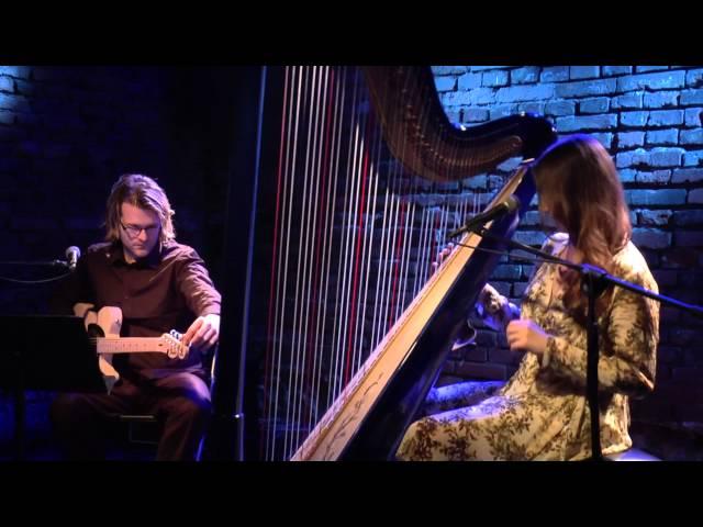 Koncert finałowy II Dni Harfy w Krakowie 22.III.2015 .Tara Minton, Tristan McCoppin.