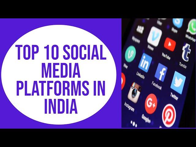 Top 10 Social Media Platforms in India | Social Media Tools