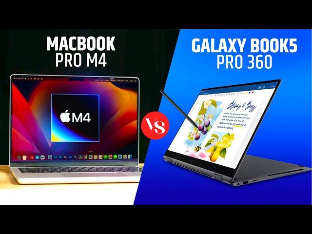 MacBook Pro M4 vs Galaxy Book5 Pro 360 - Who's Better?