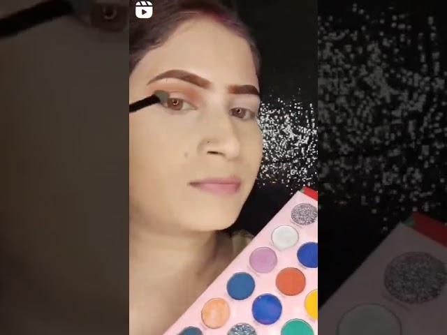 Meera Bai Inspired Makeup Look #short #yotubeshorts