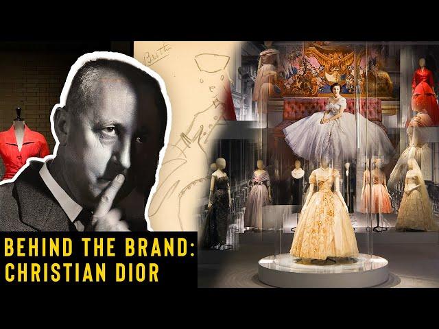 The FASCINATING HISTORY Behind CHRISTIAN DIOR - The Man Who Invented Fashion