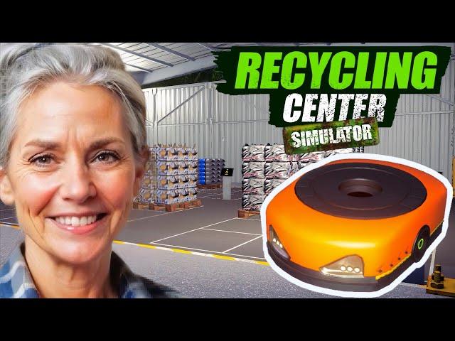 ЭТОТ МАЛЕНЬКИЙ РАБОТНИК ПРЕОБРАЗИЛ МОЙ СКЛАД! - RECYCLING CENTER SIMULATOR # 8