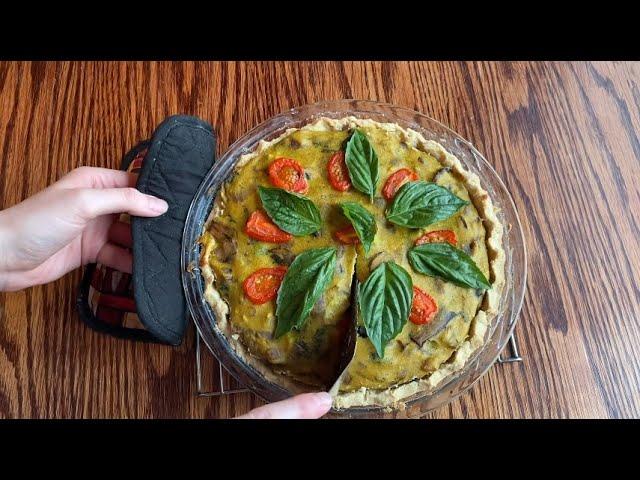 Chickpea Tofu Quiche Recipe