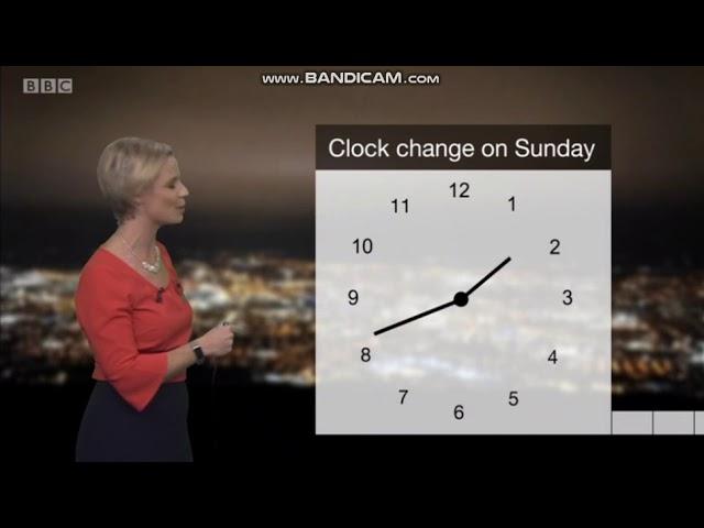 Sarah Keith-Lucas BBC Weather October 27th 2018 - High Quality