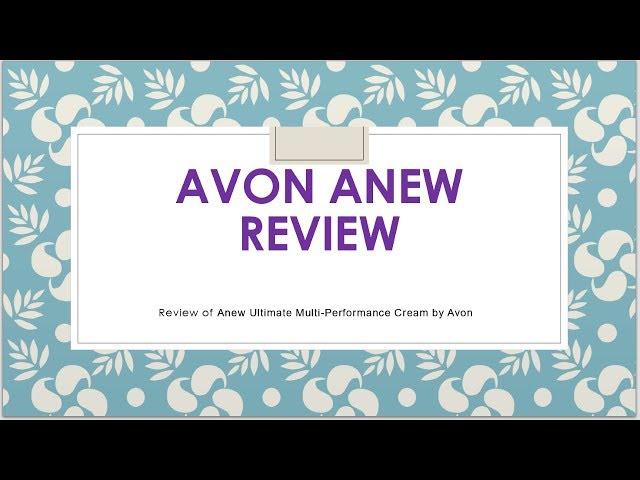 Avon Anew | Before & After, Reviews & Testimonials – Order Online For Free Shipping