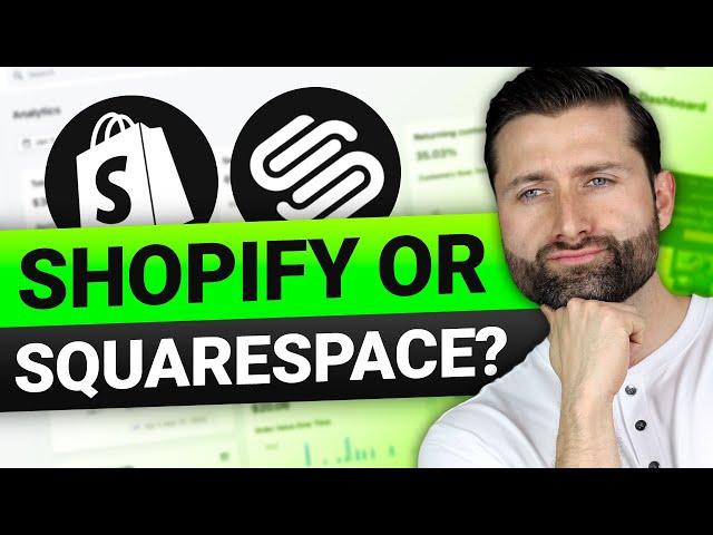 Squarespace vs Shopify Comparison! | Which one should you use for your small business website?