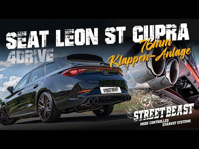 STREETBEAST by Friedrich Motorsport  -  Seat Leon (KL) ST Cupra 4Drive 76mm Klappenanlage