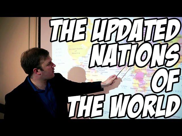 The Updated Nations of the World (Yakko's World 2.0) by Chocolate Ghost House & the Animaniacs