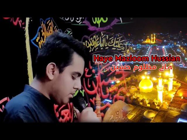 Haye Mazloom Hussian|Noha 2022|Syed Muhammad Baqir Najafi