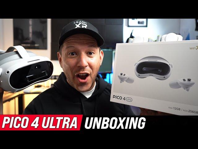 PICO 4 Ultra UNBOXING: Is This A GOOD Mixed Reality Headset?