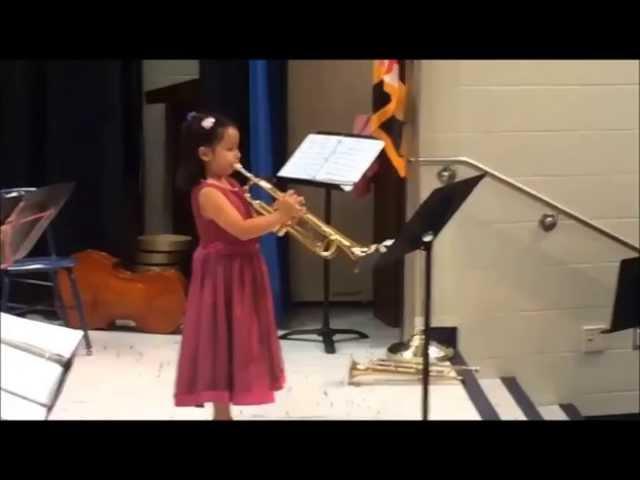 'The Star Spangled Banner Queen', Judy Dove Alleva, Age 6 Trumpet Prodigy