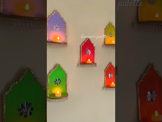 Let’s make jharokha style candle holder | Diwali 2024 | Easy Diwali decor ideas | DIY Festive decor