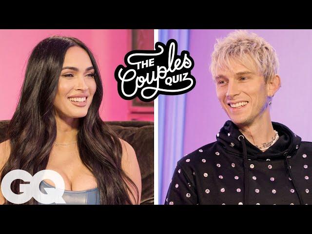 Megan Fox & Machine Gun Kelly Take a Couples Quiz | GQ