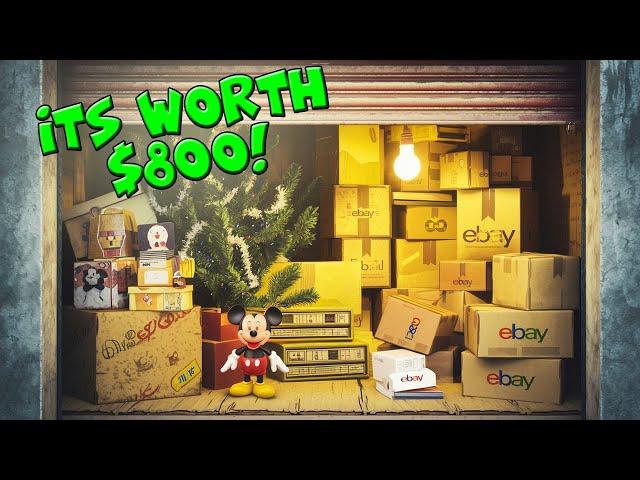 RARE DISNEY ITEM FOUND IN $1500 ABANDONED STORAGE UNIT!