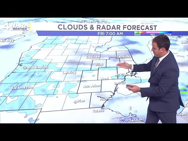 Metro Detroit weather forecast Nov. 27, 2024  -- 4 p.m. Update