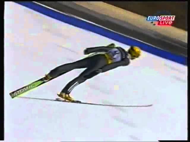 Matti Hautamaeki - 228.5m - Planica 2003 (Rekord świata)