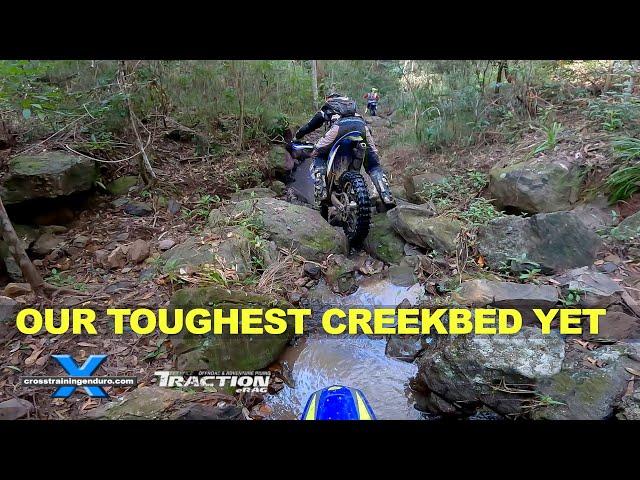 Our toughest creek bed yet!︱Cross Training Enduro