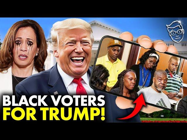 Black Georgia Voters DUMP Kamala, Leave Reporter in STUNNED Shock: 'We Want TRUMP Back!'