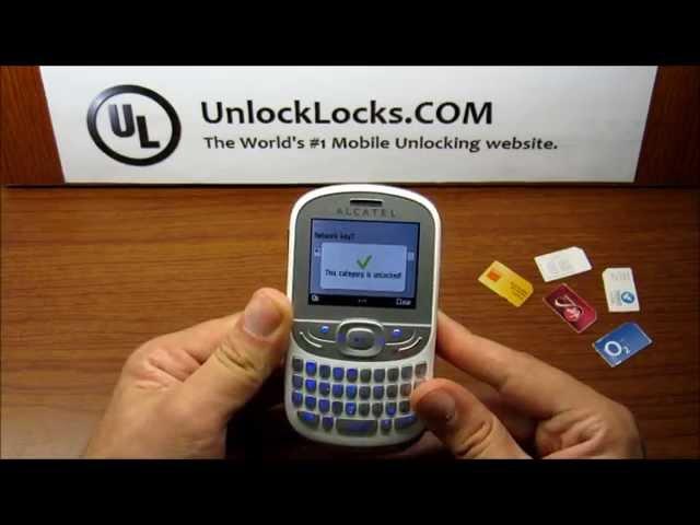 Unlock/Liberar/Débloquer Alcatel One Touch 358 (OT-358) - UNLOCKLOCKS.com