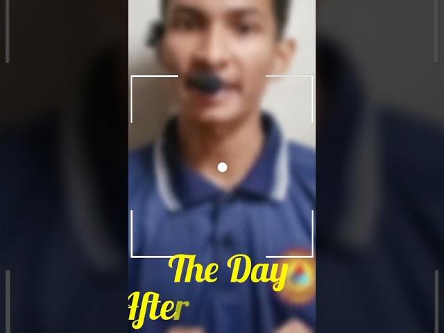As a person, Remember...  short speech from mr kader.