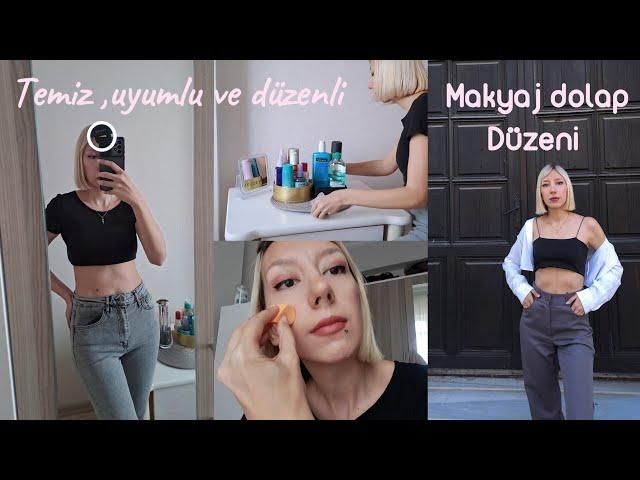 Dolap düzeni | oda düzeni | temizlik vlog | asmr vlog |  #homedecor #makyajkoleksiyonum