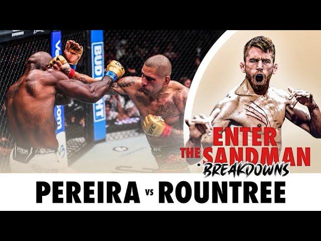 Alex Pereira’s Striking is Next Level | Pereira vs Rountree *Breakdown*