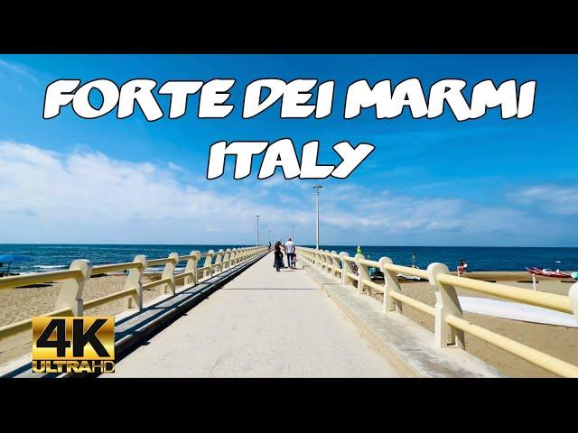 FORTE DEI MARMI 2022 SUMMER BIKING TOUR (LUNGOMARE) 4K UHD