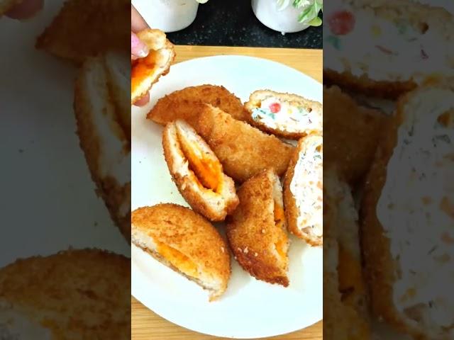 Bread Pockets #breadrecipe #ytshorts #food #shorts #mintsrecipes
