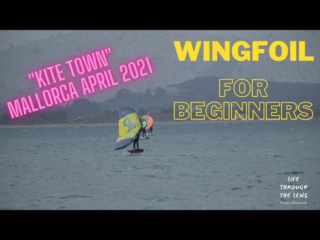 How to Wingfoil, for beginners, Mallorca