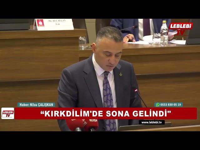 KIRKDİLİM'DE SONA GELİNDİ