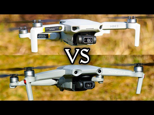 DJI Mini 2 vs Mavic Air 2 | Vergleich & Welche Für Dich Die Beste Ist | Deutsch | 4K