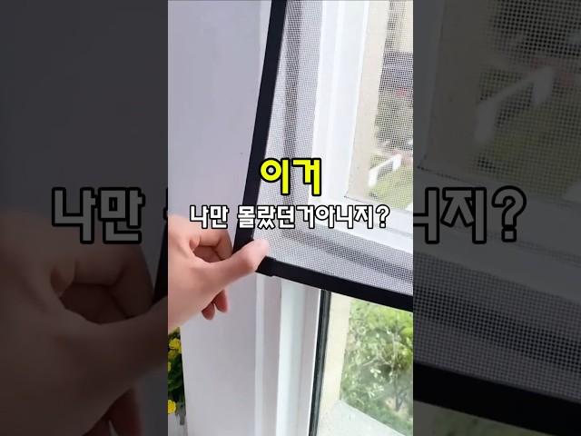 올 여름 벌레방지 필수템  자석방충망 #살림꿀템 #인테리어 #방충망 #셀프인테리어