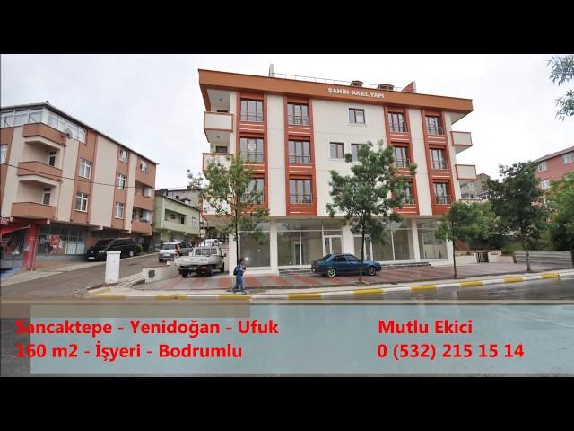 KİRALANDI Sancaktepe Yenidoğan Kiralık İşyeri 160 m2 Her işe uygun Remax Eksen Mutlu Ekici