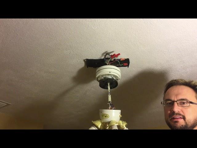 How to Connect the Wiring for a Ceiling Fan and Light Fixture [where to connect the extra Red wire]