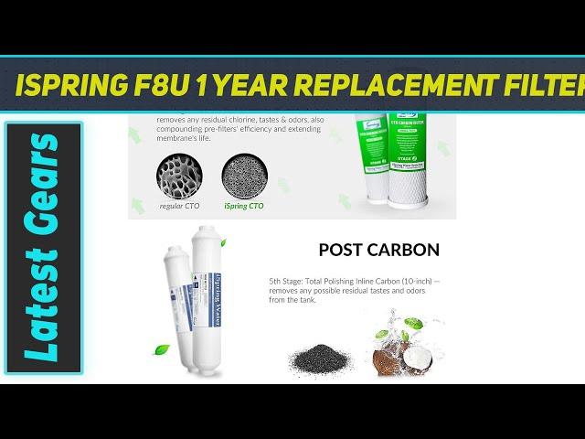 iSpring F8U 1 Year Replacement Filter Set AZ Review