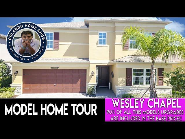 Beautiful Builder Model With 90% All Base Options Wesley Chapel | Gas | Gated NO CDD | MUST WATCH!!!