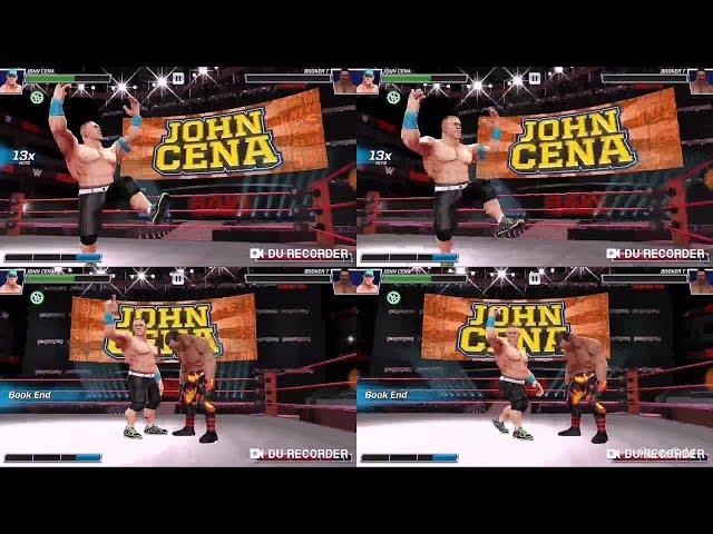 Wwe mayhem 2 star John cena vs 4 star booker t