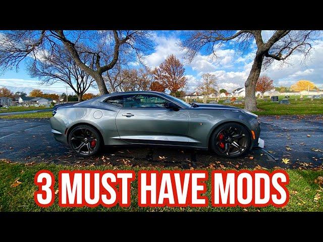 The First 3 Mods Every New Camaro Owner Should Do