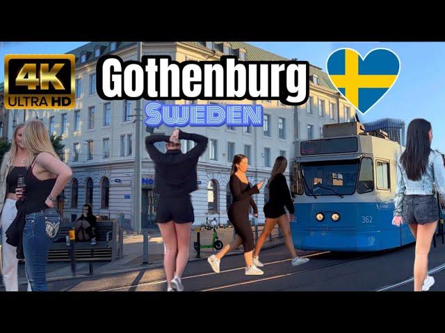 4k Göteborg / Gothenburg ,Sweden walk tour HD السويد , the coolest city in sweden, swedish