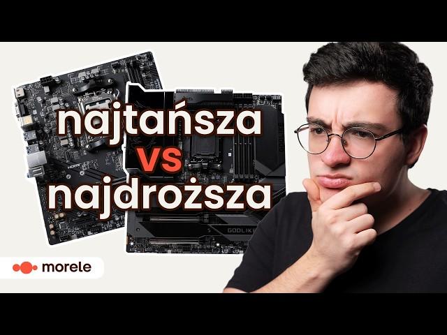 NAJDROŻSZA vs NAJTAŃSZA płyta główna!