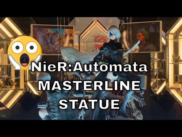 NieR:Automata SQUARE ENIX MASTERLINE 1/4 Scale Statue on Display at ARTNIA