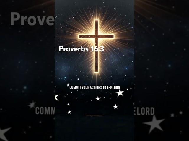 Let God Guide Your Plans –Proverbs #CommitToGod #BibleShorts #VoiceOfScripture #ChristianMotivation