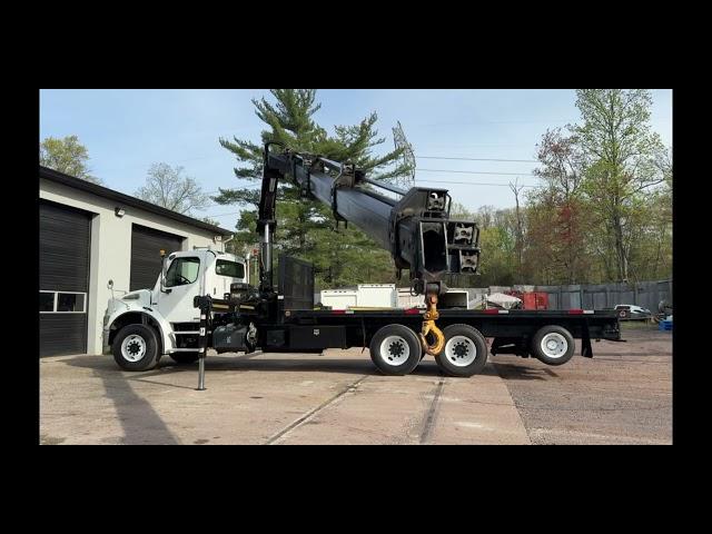 2006 HIAB 288EP.5 HIPRO KNUCKLEBOOM: 10.5 TON ON 2007 FREIGHTLINER M2-112 #9538