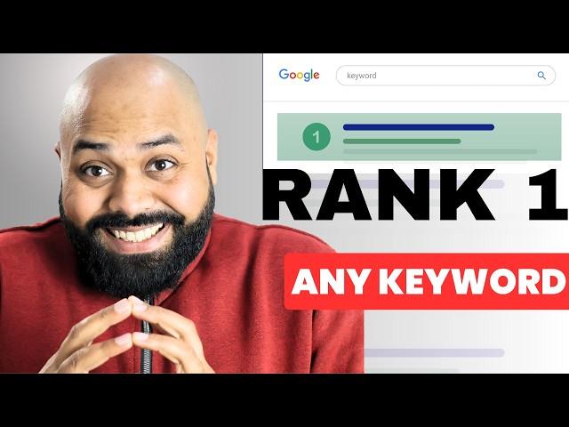 How To Rank #1 On Any Keyword In 2025