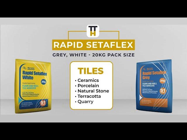 Tilemaster Rapid Setaflex Tile Adhesive - The Ultimate Solution for Fast Tile Installation