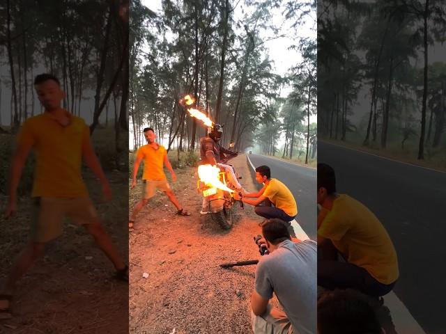 Creative fire photography ️ #fire #shorts #creative