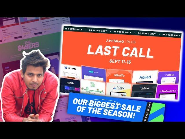 Appsumo Last Call Sale 2023: Best EVER Deals Back for 96 Hours!