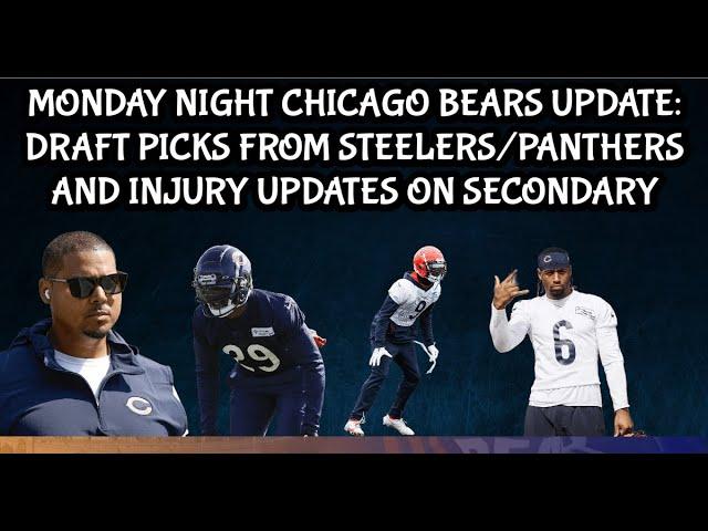 Monday Night Bears Update || Injuries and Draft Picks