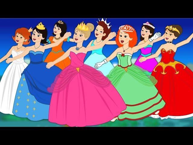 4 Contos de Princesas | Princesa Ervilha + Princesa das Rosas + Princesa da Terra + As 12 Princesas